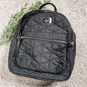 Kate Spade Medium Sized Black Backpack